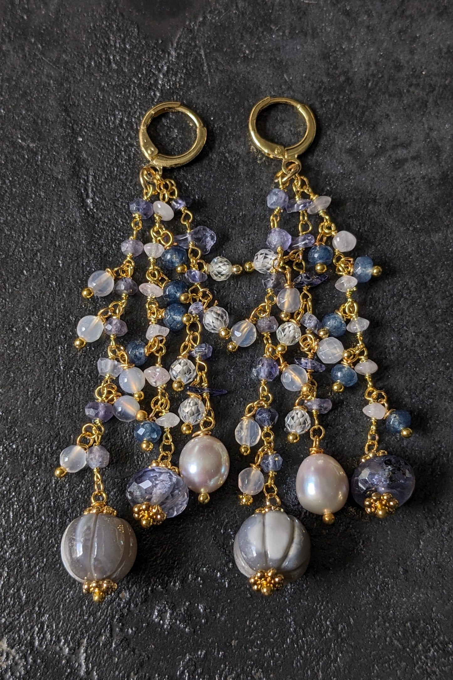 Pendants d'oreilles KalpeniPendants d'oreillesMUDRA