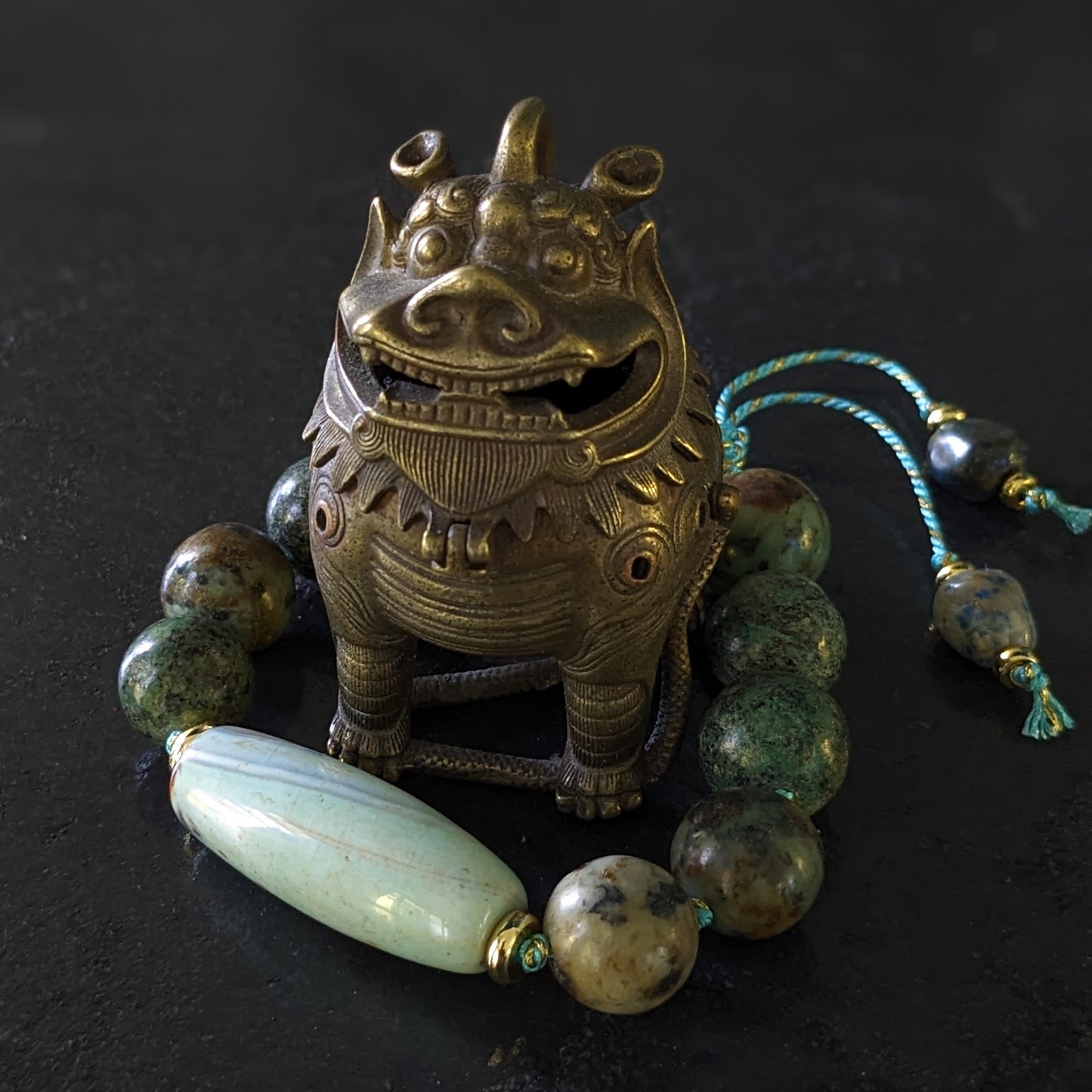Bracelet de protection en jaspe et agate