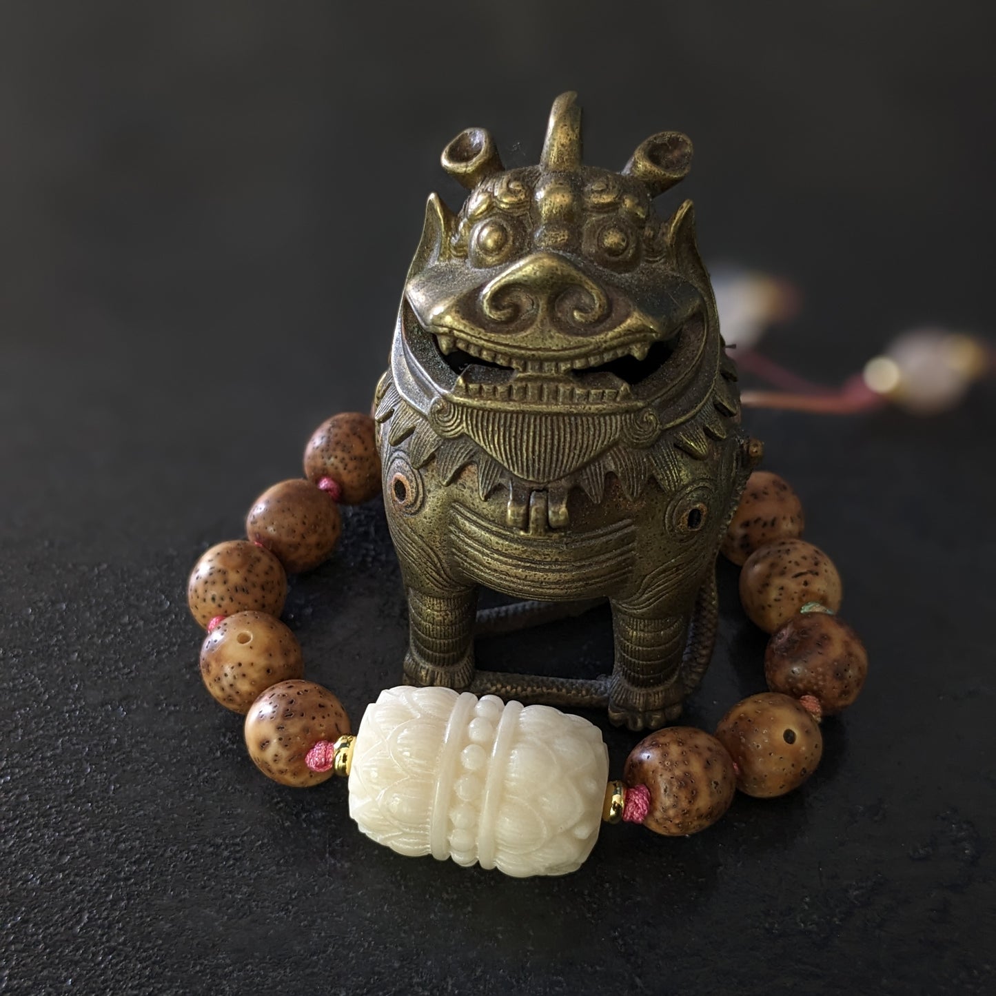Bracelet spirituel en pierres naturelles