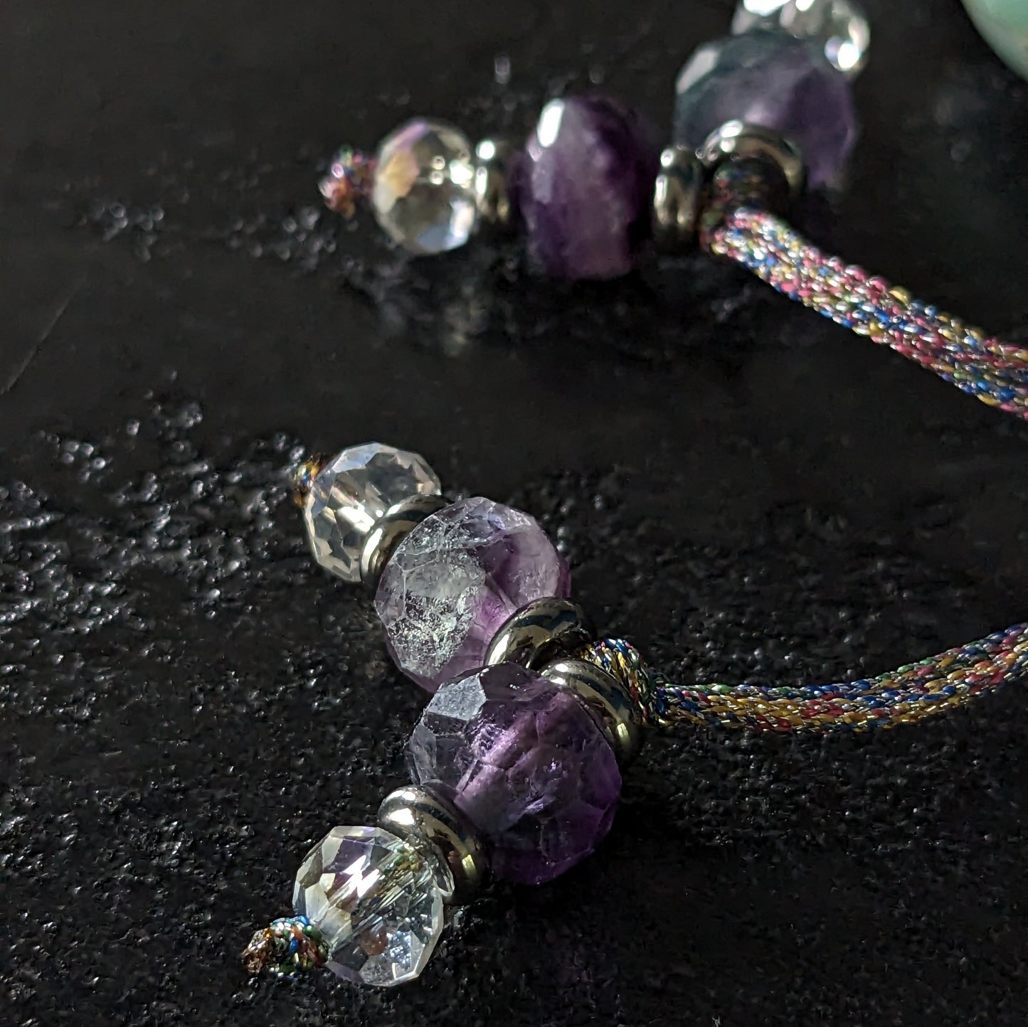 Bracelet Pixiu en agate et cristal de roche