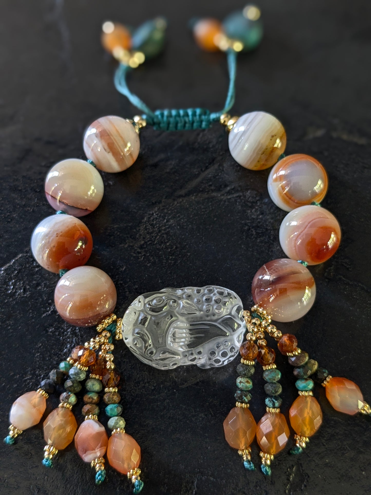 Bracelet Pixiu Sardonyx