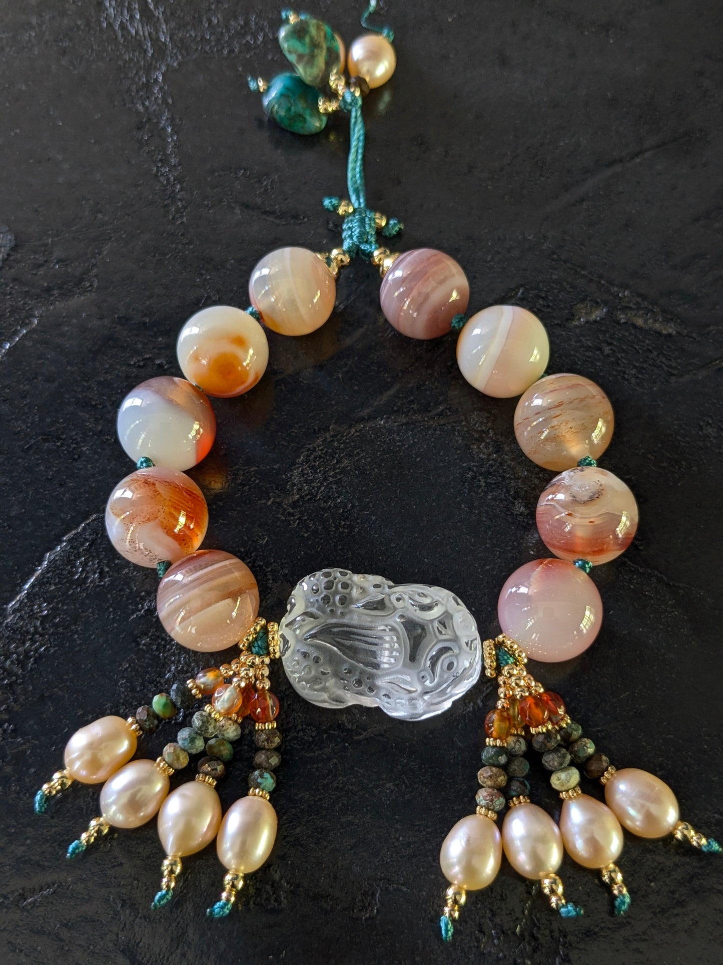 Bracelet Pixiu Sardonyx L