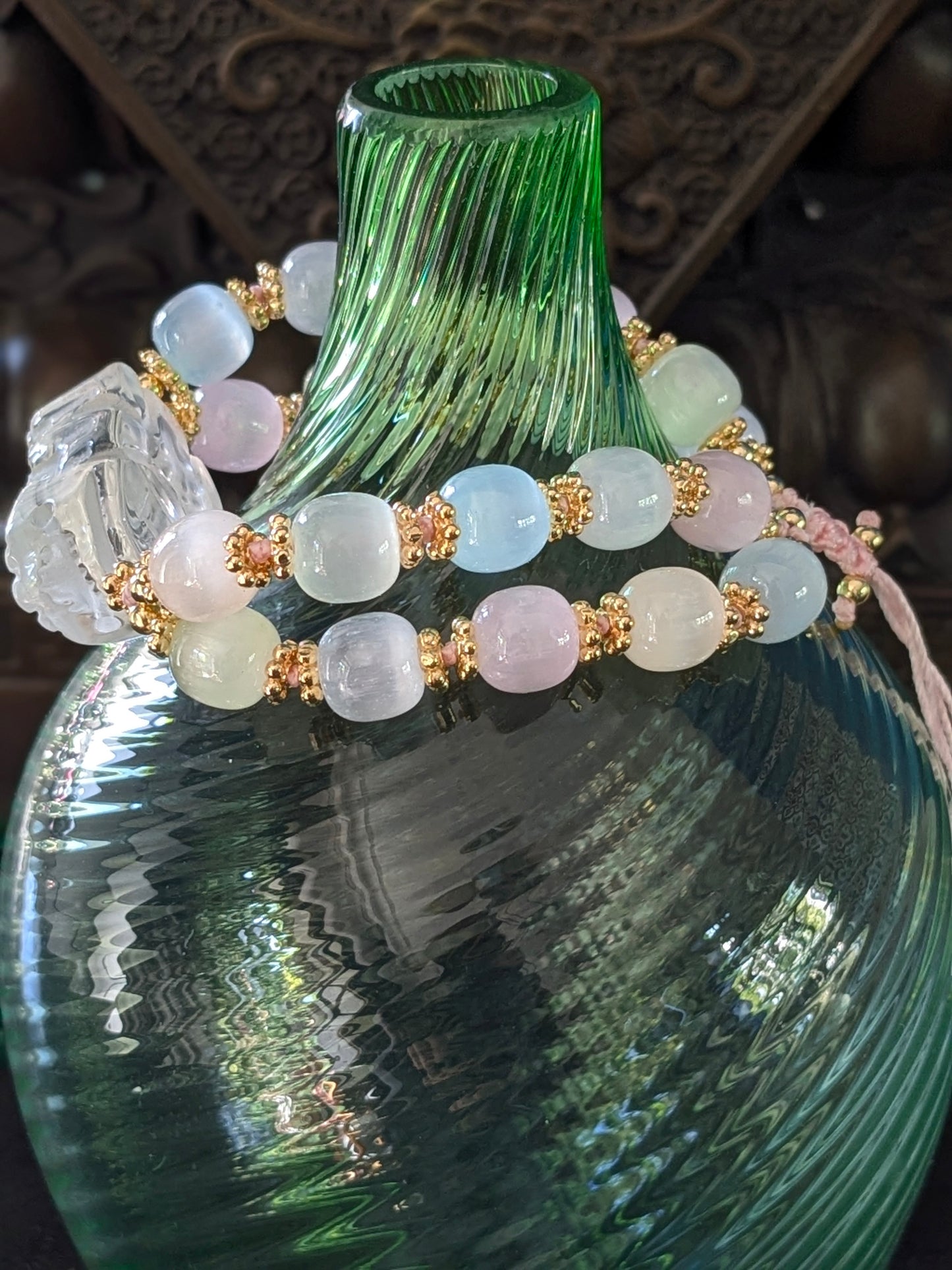 Bracelet Pixiu Sélénite