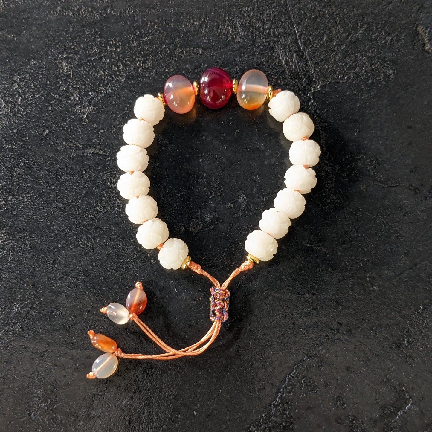 Bracelet tibétain pour l'équilibre énergétique