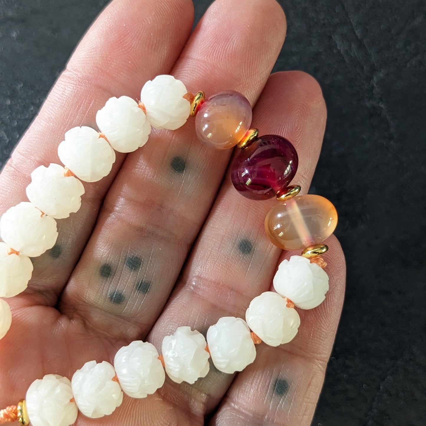 Bracelet tibétain pour l'équilibre énergétique