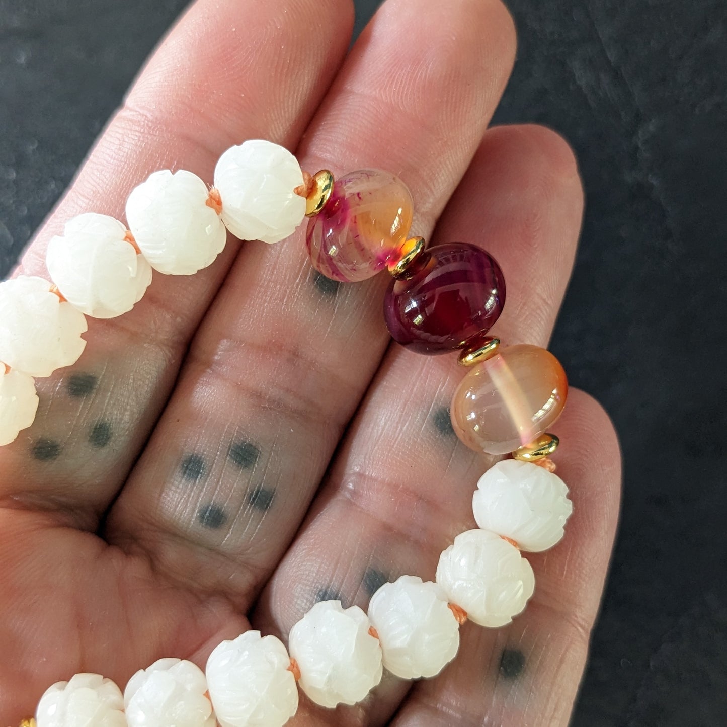 Bracelet tibétain pour l'équilibre énergétique
