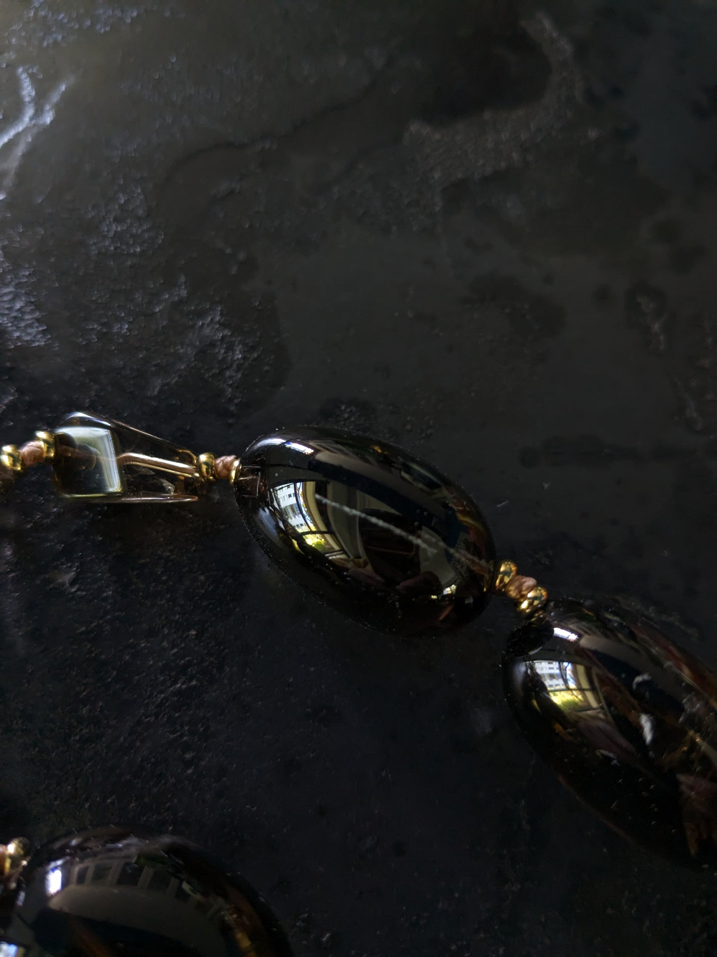 Collier Pixiu en Quartz Fumé