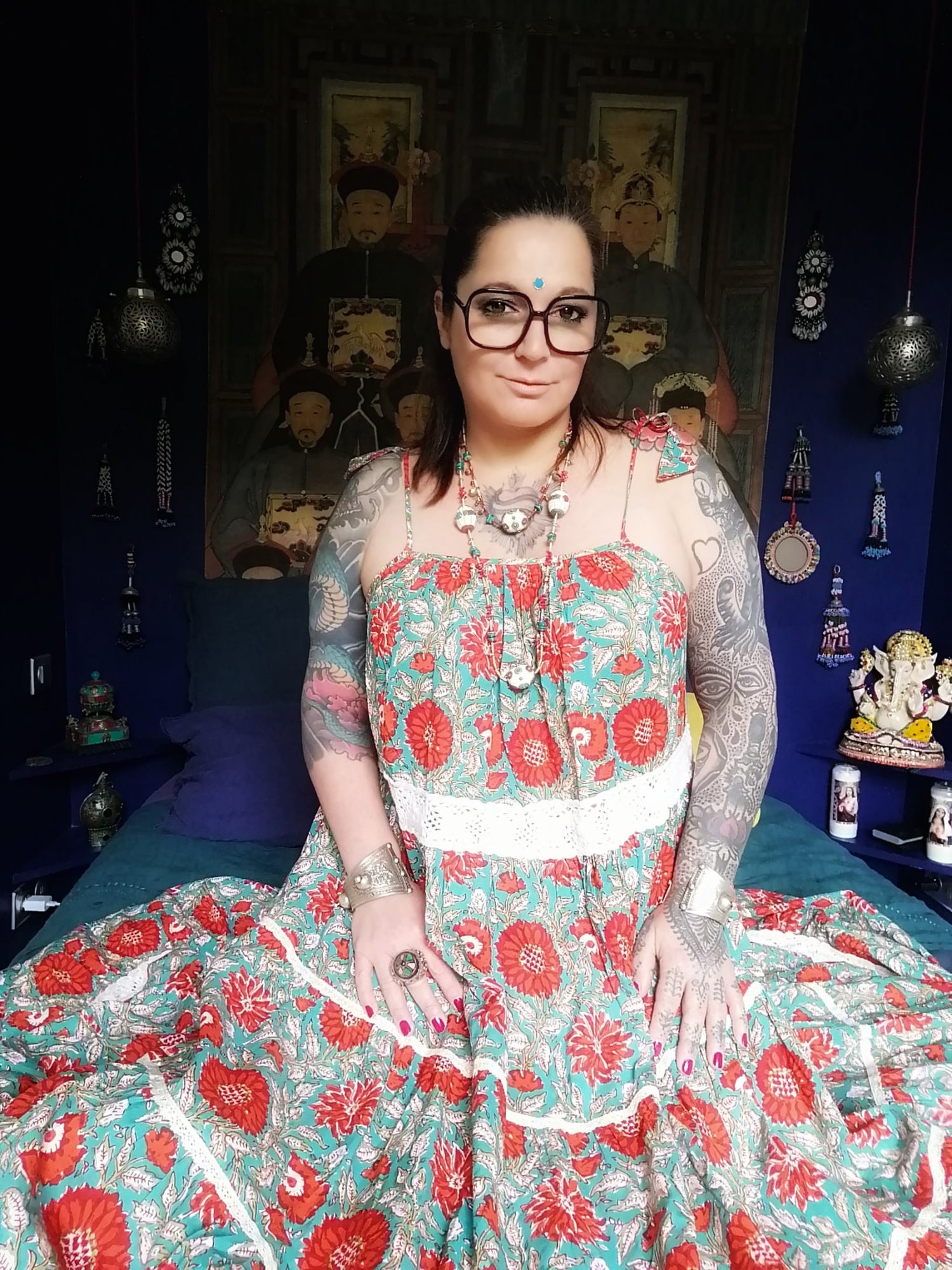 Portrait de Hellé, la créatrice des bijoux MUDRA