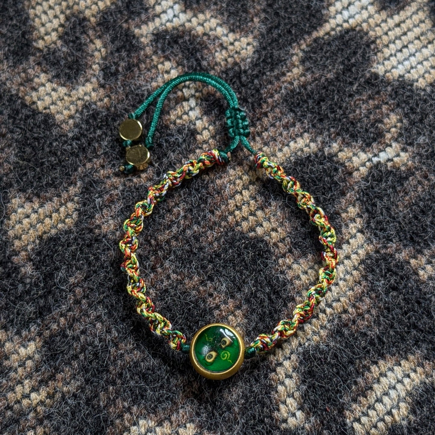 Anima Mahakala Vert Chiné