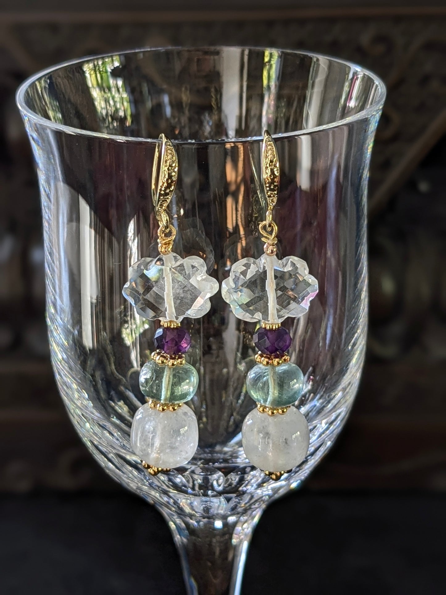 Pendants d'oreilles Girija