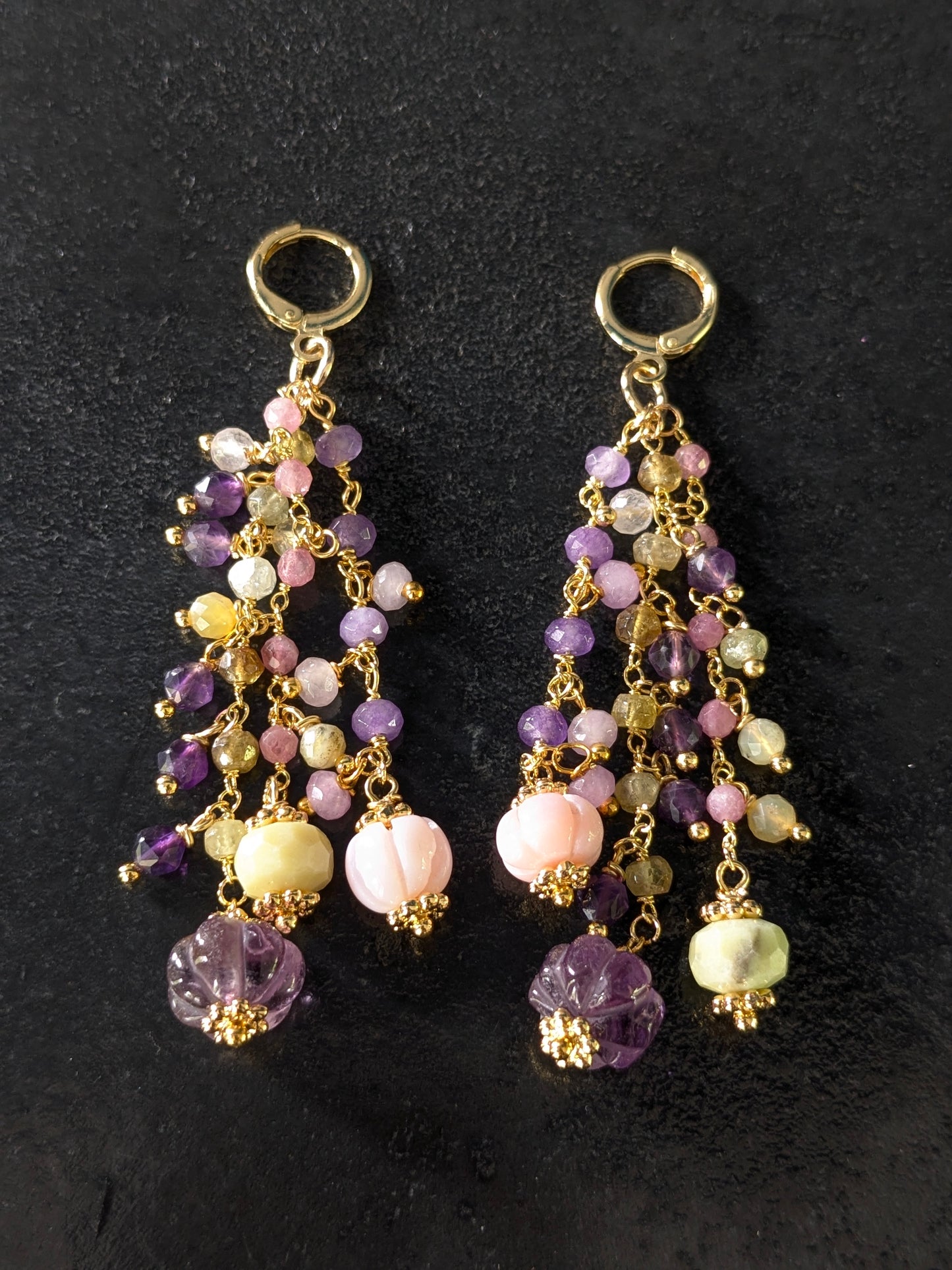 Pendants d'oreilles KusumPendants d'oreilles KusumMUDRA
