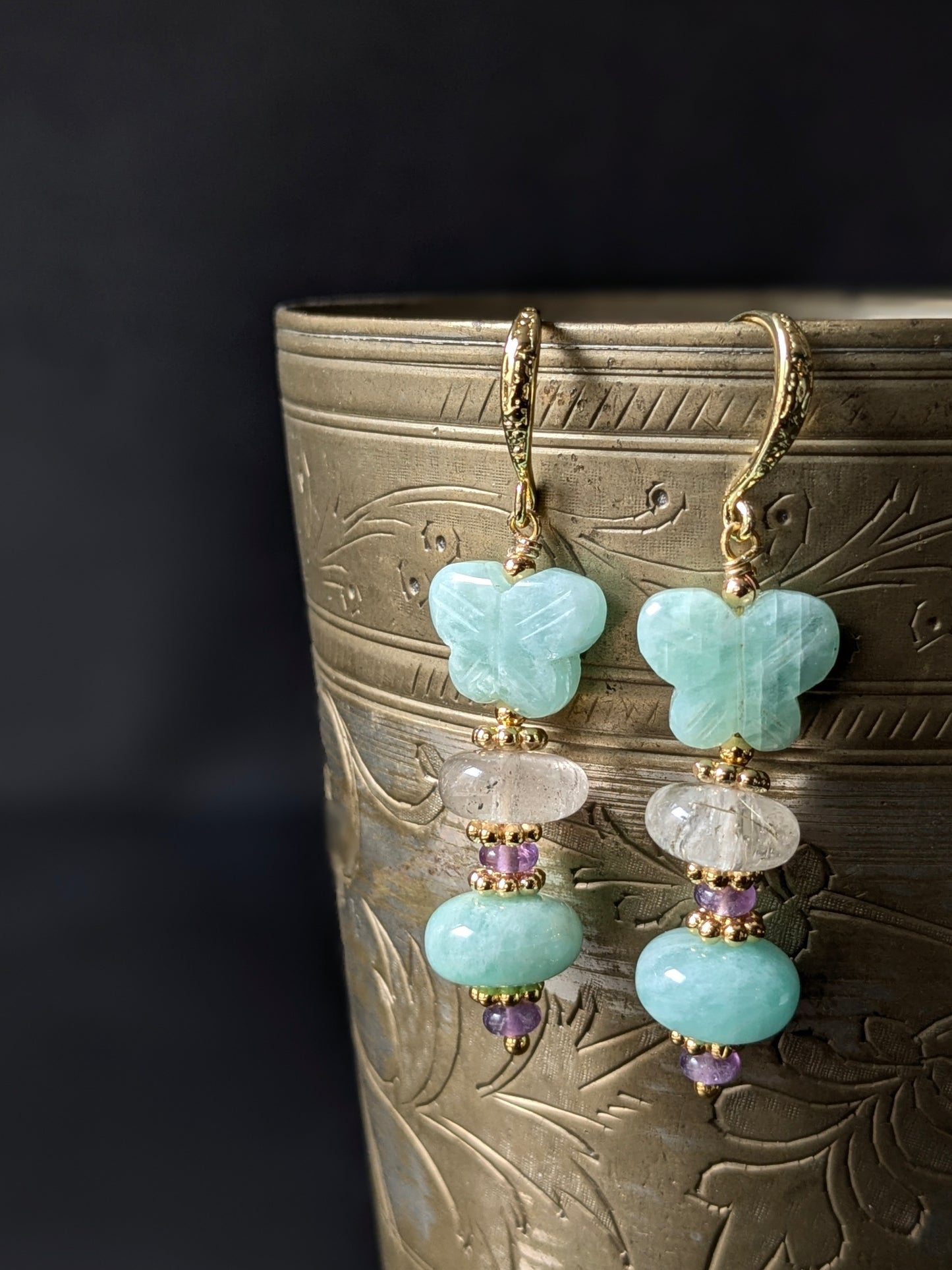 Pendants d'oreilles MohiniPendants d'oreilles MohiniMUDRA