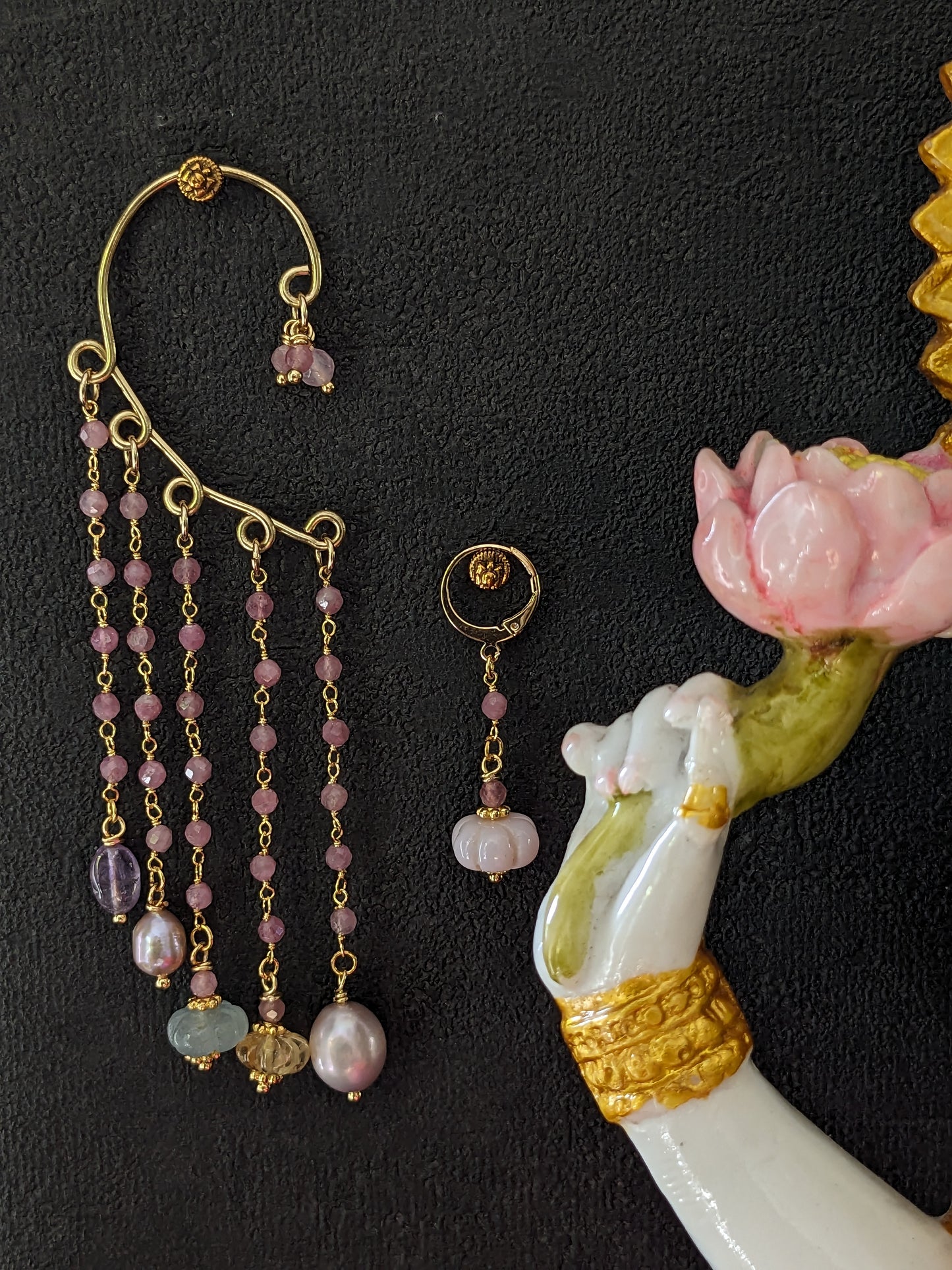 Contour d'oreille Paithani
