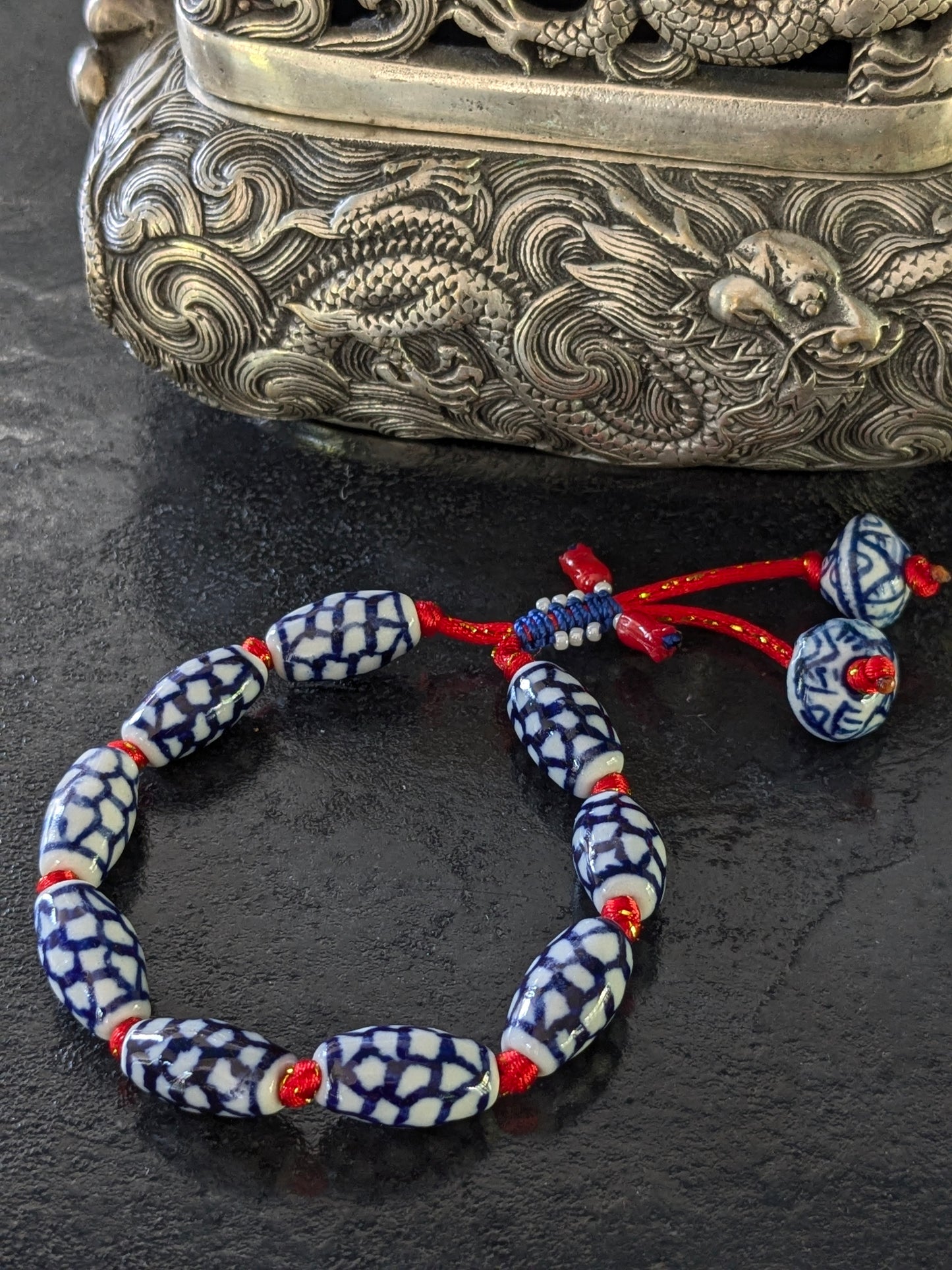 Bracelet Porcelaine un Rang