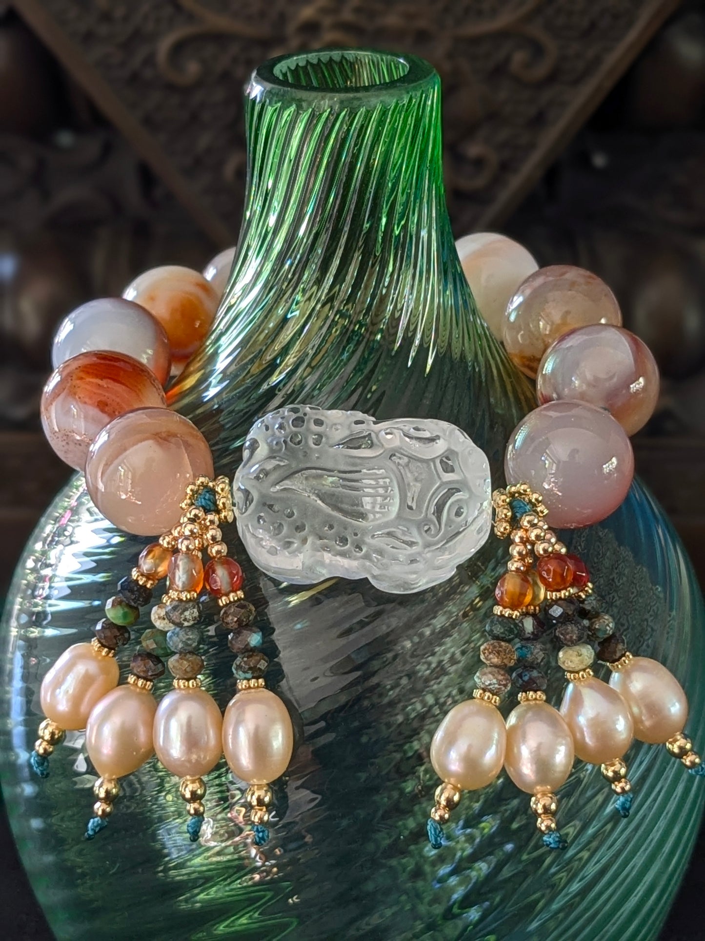Bracelet Pixiu Sardonyx L