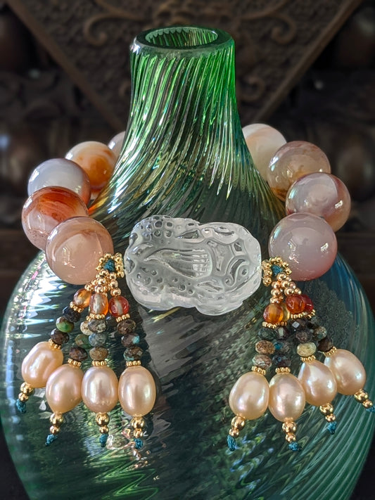 Bracelet Pixiu Sardonyx L