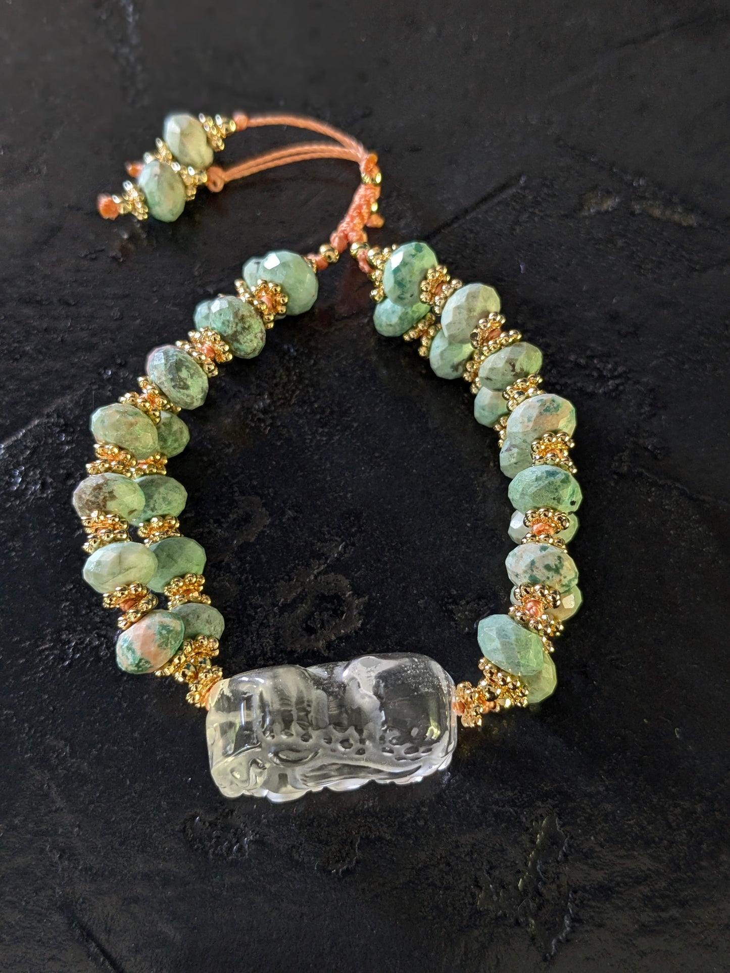 Bracelet Pixiu Turquoise Hubei