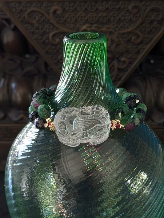 Bracelet Pixiu Zoïsite