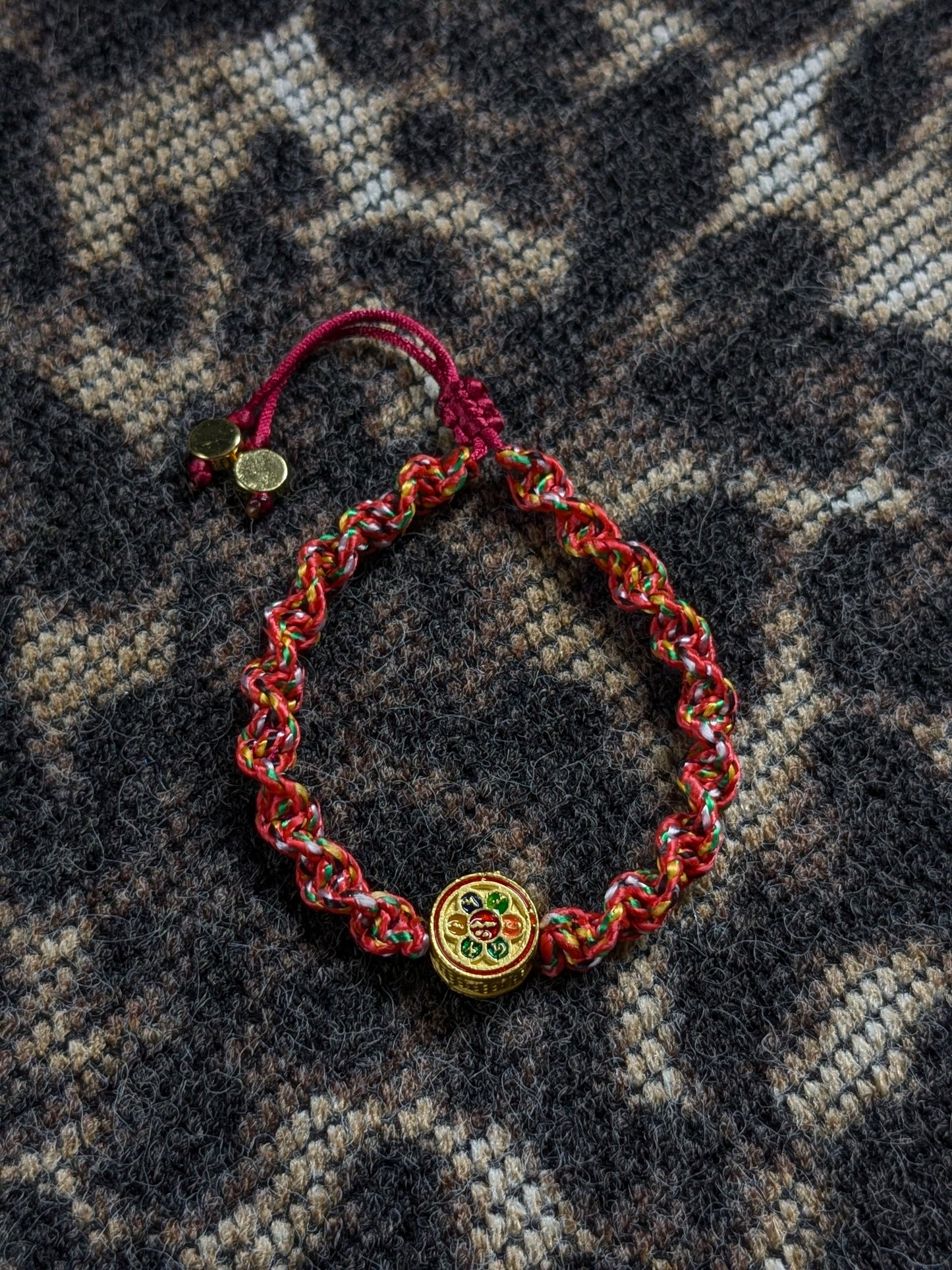 Anima Balou Orange Tweed