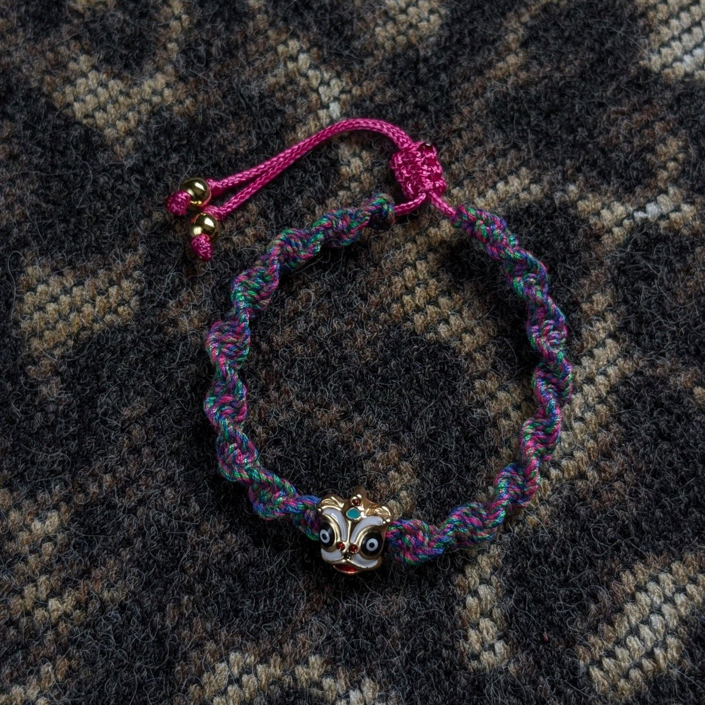 Anima Warren Fuchsia Vert et Bleu