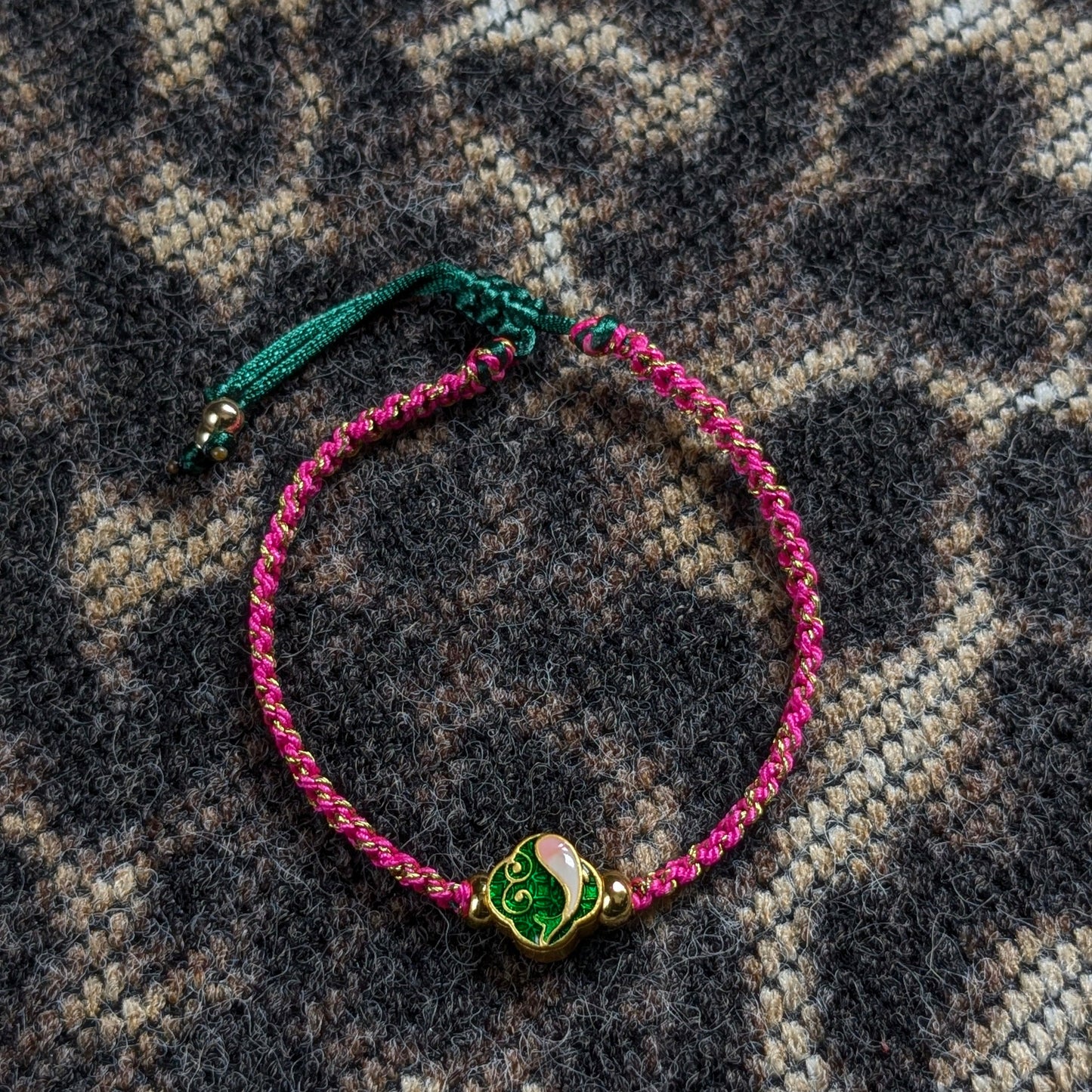 Anima Brad Fuchsia et Or