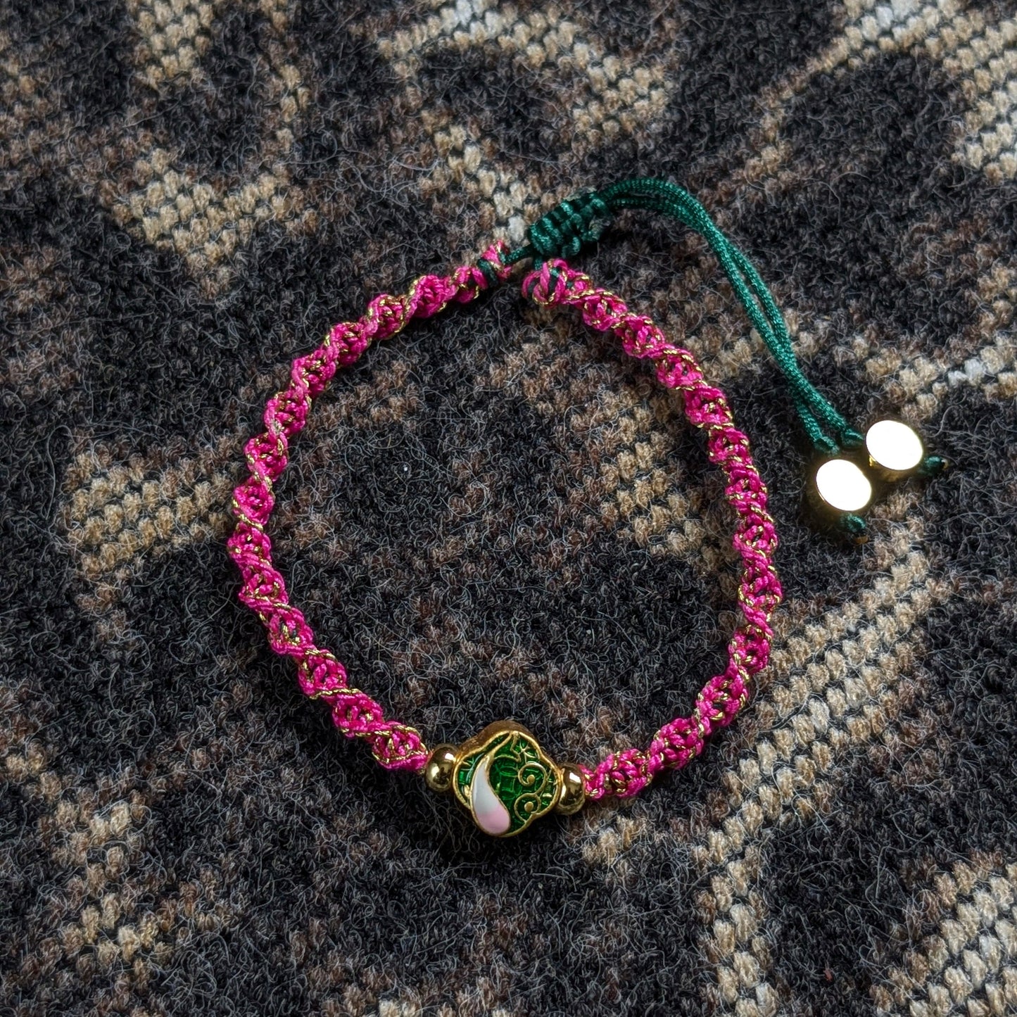 Anima Brad Fuchsia et Or