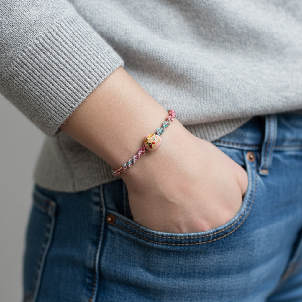 Anima Valentin Rose Dégradé Satiné