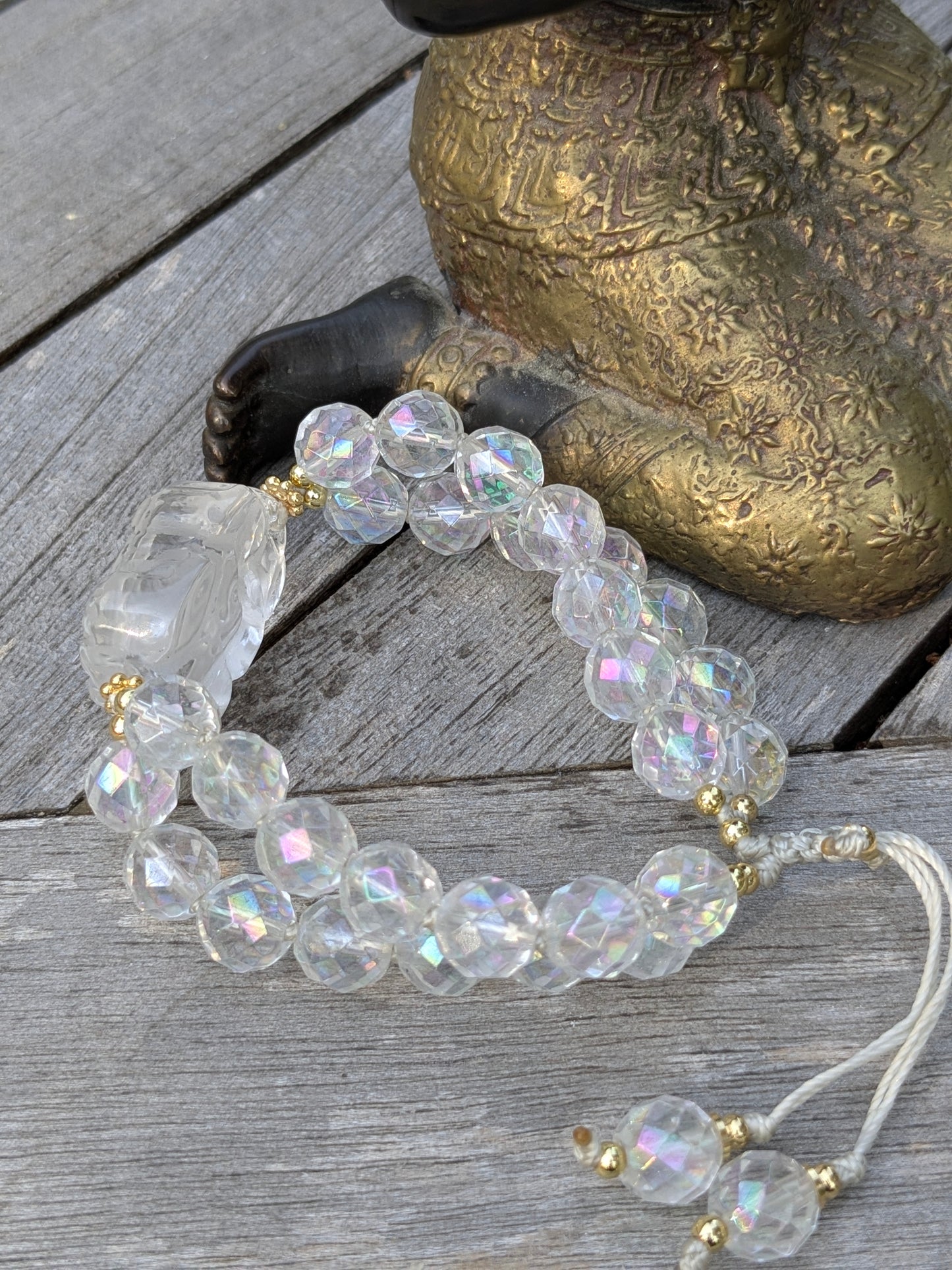 Bracelet Pixiu Céleste Irisé