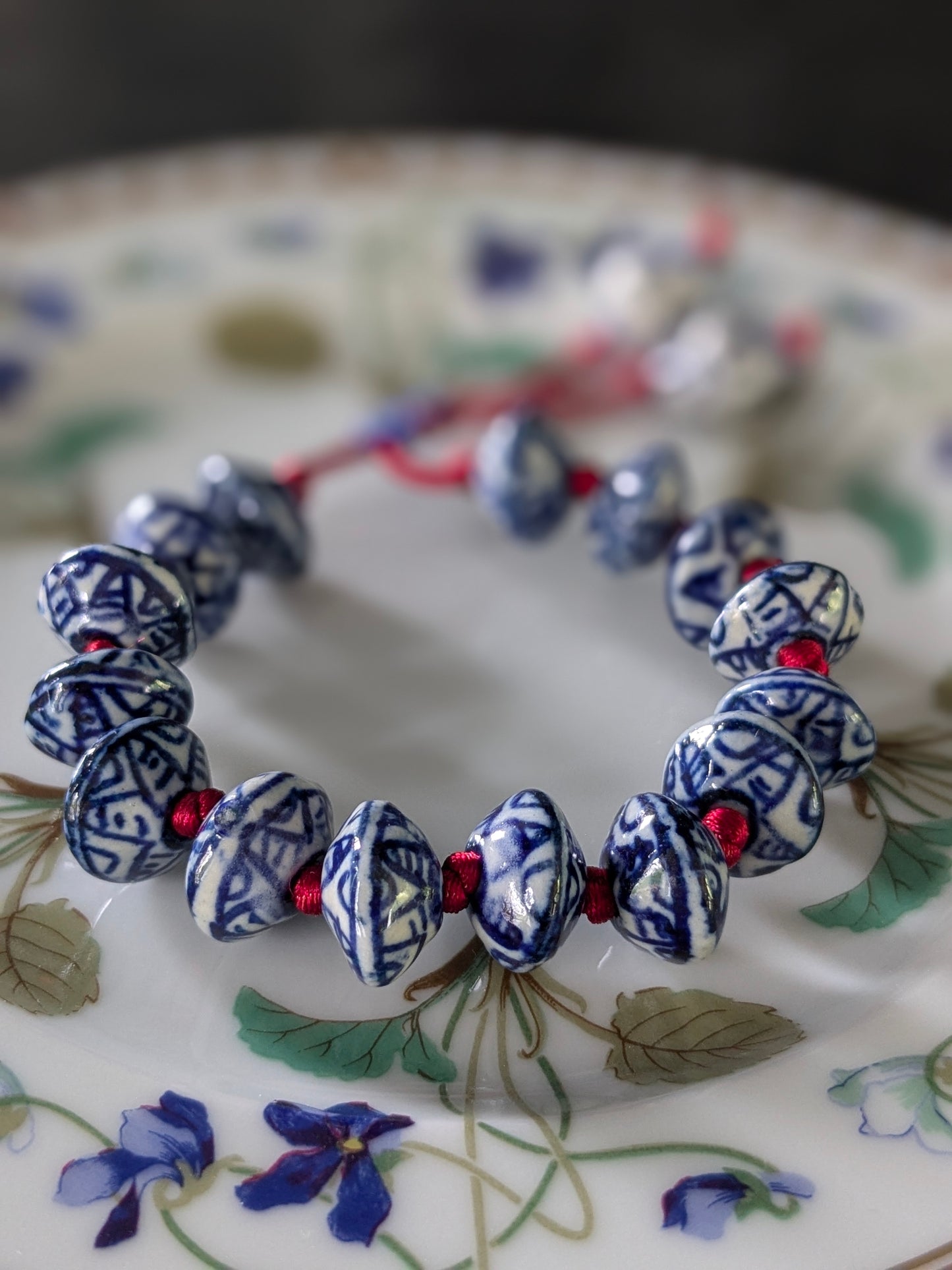 Bracelet Porcelaine Soucoupes