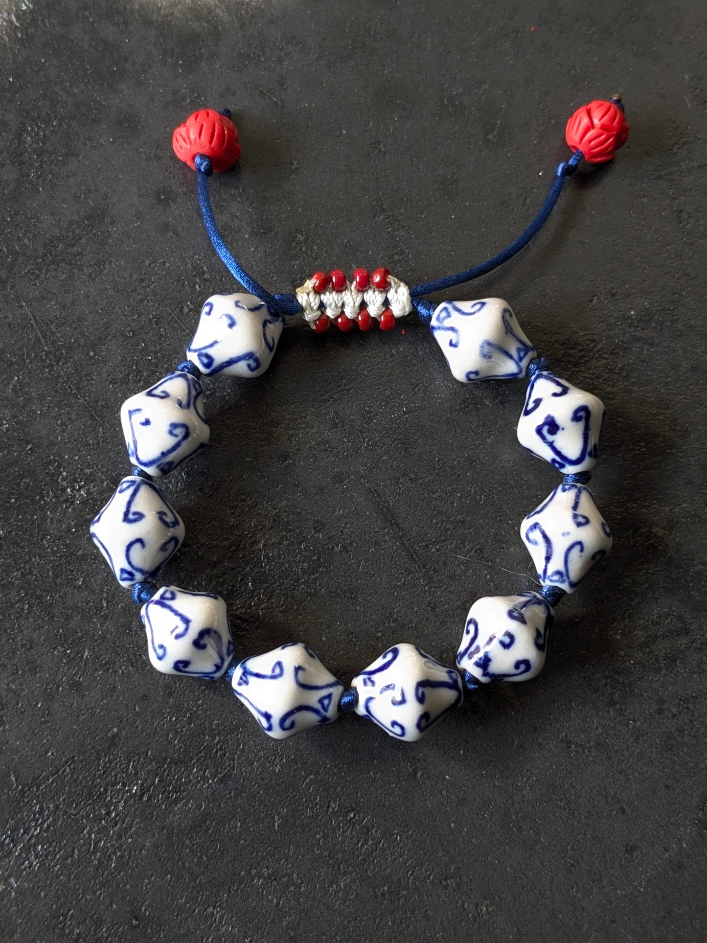Bracelet Porcelaine Toupies