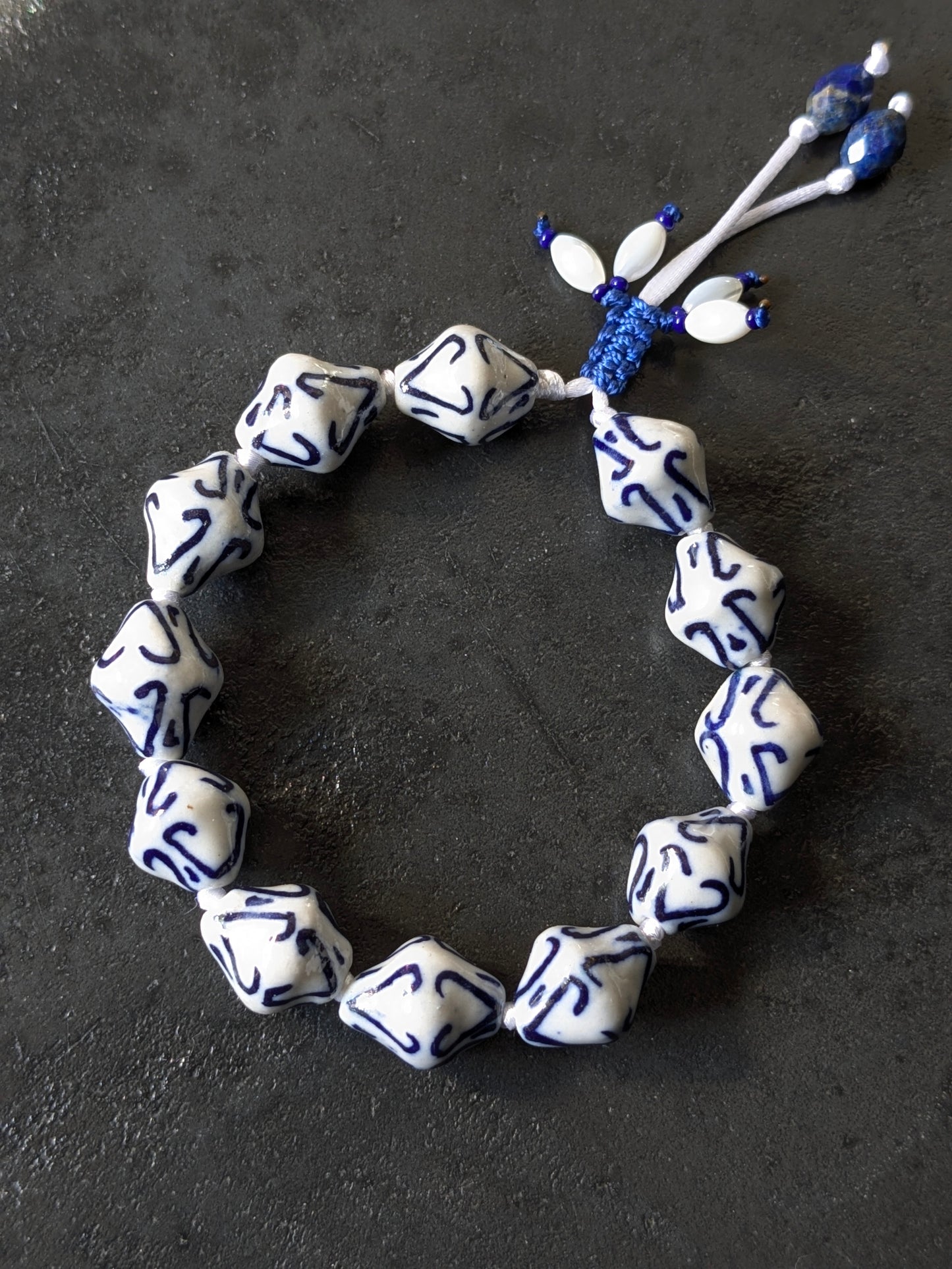 Bracelet Porcelaine Toupies