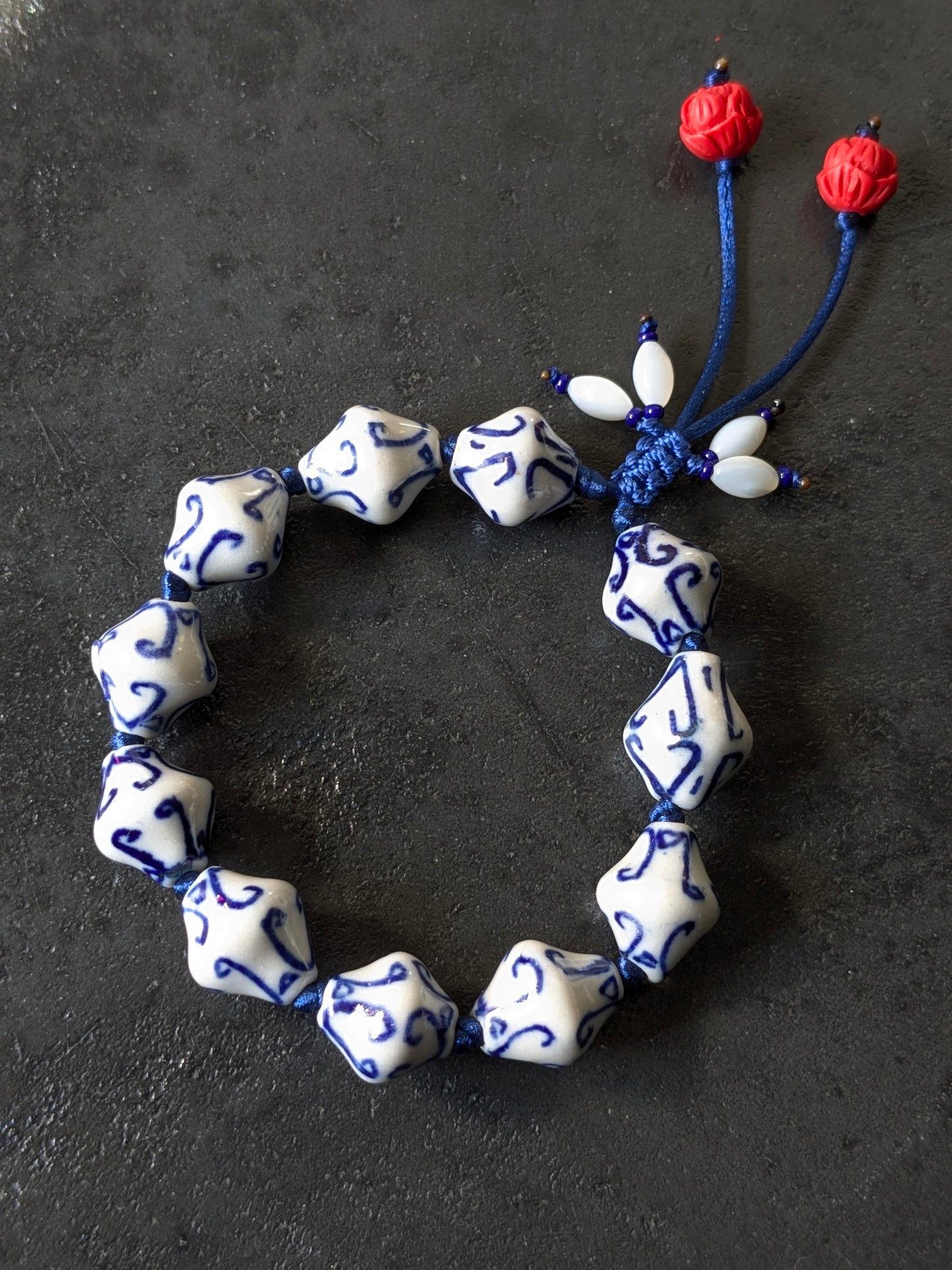 Bracelet Porcelaine Toupies