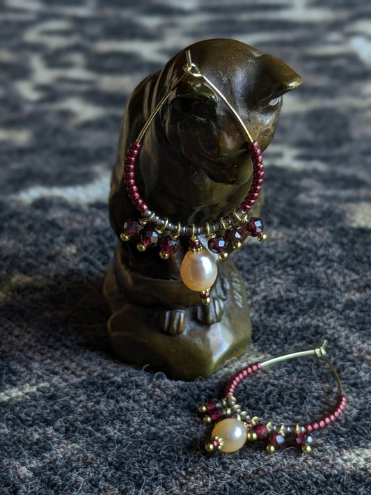 Créoles Gouttes Leela