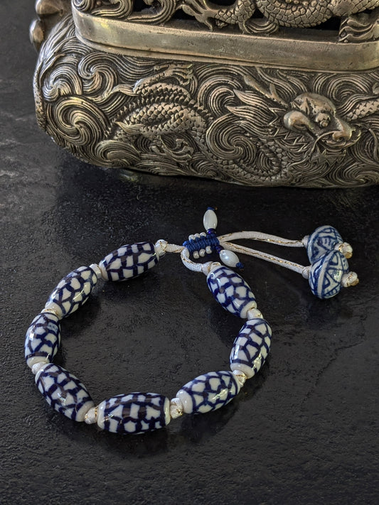 Bracelet Porcelaine un Rang